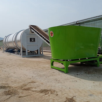10噸有機肥料發酵罐糞污處理一體化機